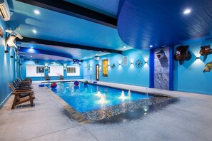 Piscine couverte, piscine chauffée