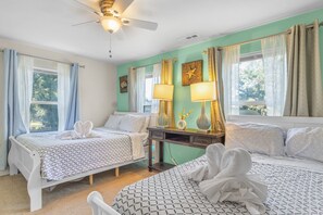 6 chambres, fer et planche à repasser, Wi-Fi, literie fournie