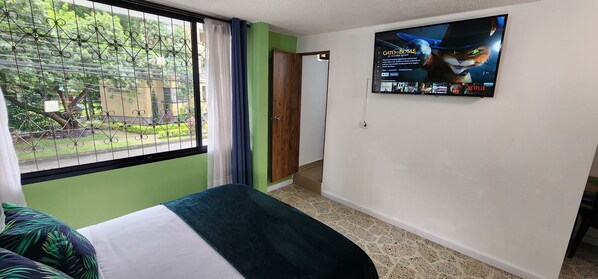 1 habitación, wifi gratis y ropa de cama