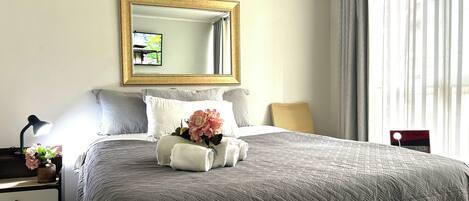 1 soveværelse, strygejern/strygebræt, Wi-Fi, sengetøj