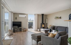 Fernseher, Kamin