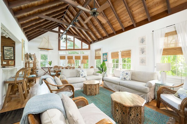 TV, stereo - The Flower Power House - Boho Beautiful (Key West)