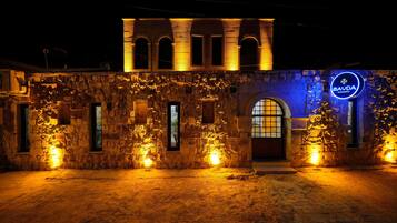 Voorkant van accommodatie