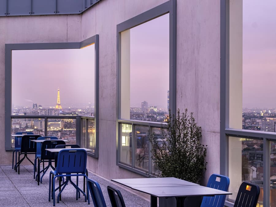 Terraza en la azotea