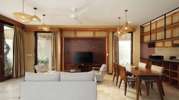 Televisi LED 40-inci dengan saluran TV kabel