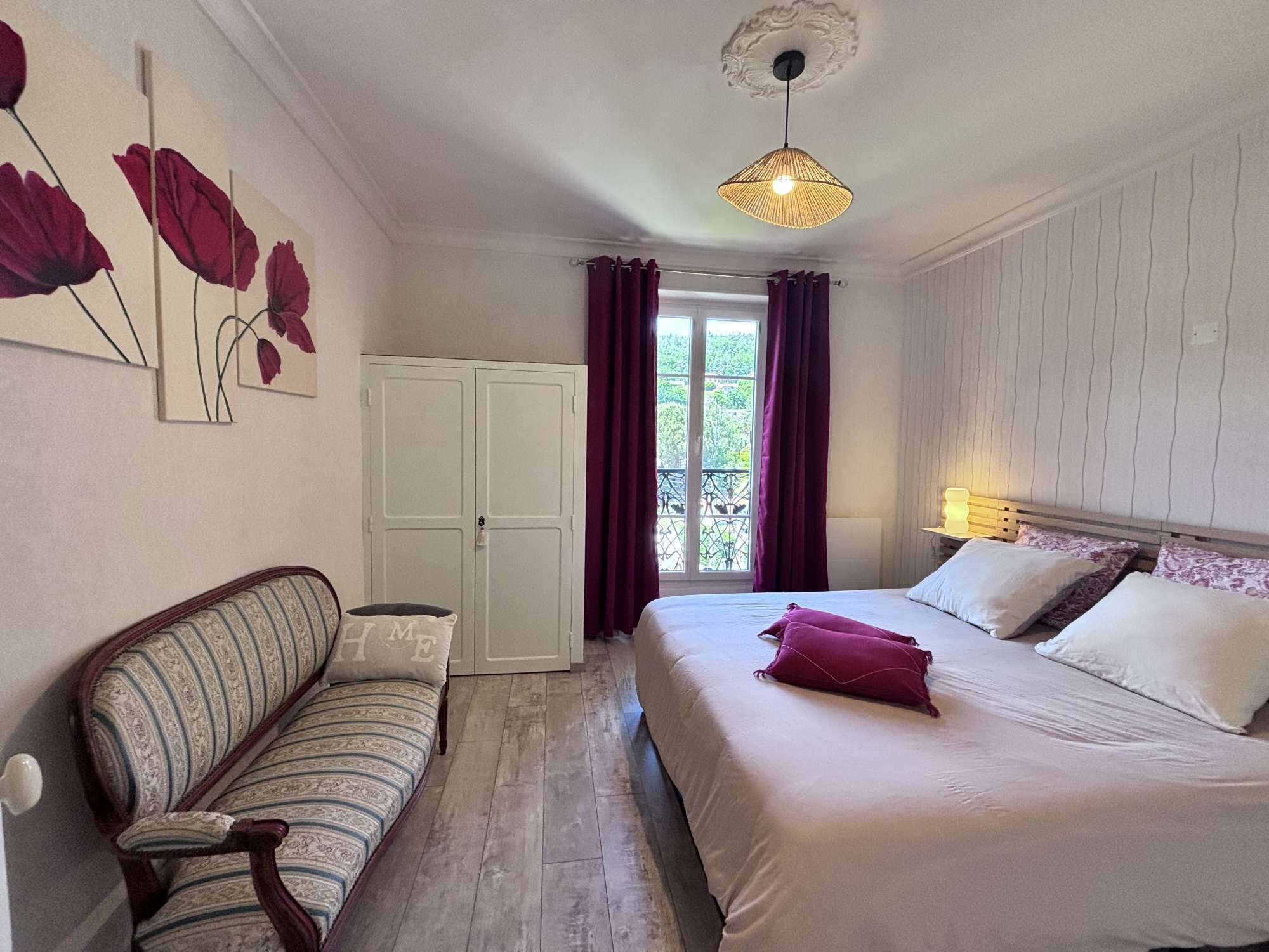 1 chambre, Wi-Fi, draps fournis