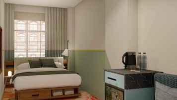 Minibar, in-room safe, iron/ironing board, free WiFi