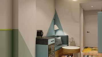 Minibar, in-room safe, iron/ironing board, free WiFi