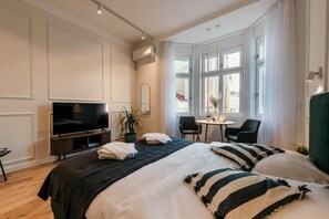1 Schlafzimmer, Bügeleisen/Bügelbrett, WLAN, Bettwäsche