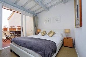 1 Schlafzimmer, Bügeleisen/Bügelbrett, kostenloses WLAN, Bettwäsche