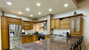 Villa | Private kitchen | Fridge, microwave, oven, stovetop - Bird Nest Villa, 3-beds, Sleeps 7, Pet Friendly (New Cairo)