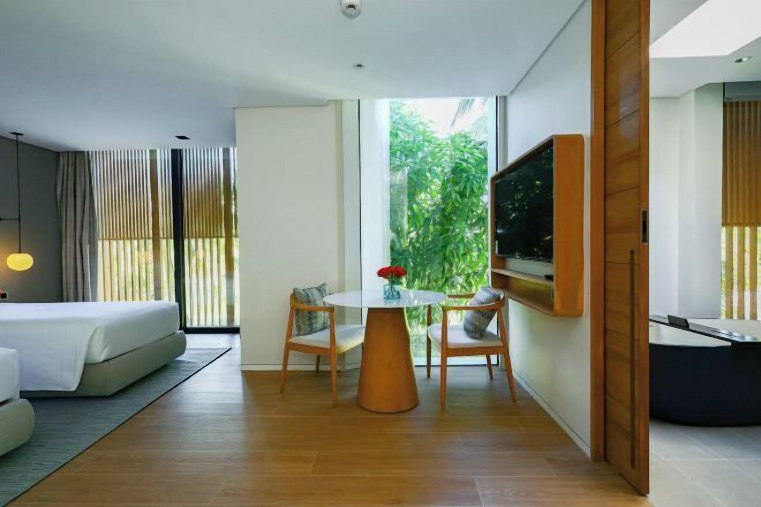 Memory foam beds, minibar, individually decorated