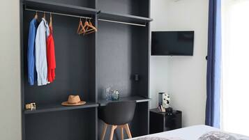 1 chambre, bureau, Wi-Fi, draps fournis