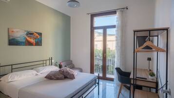 1 chambre, bureau, Wi-Fi, draps fournis