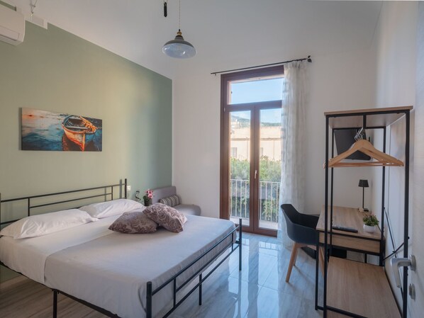 1 chambre, bureau, Wi-Fi, literie fournie