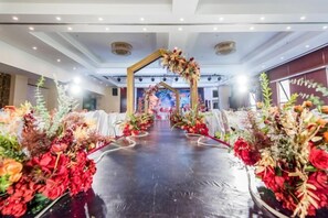 Área interna para casamento