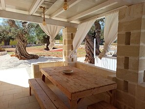 Opções para refeição ao ar livre