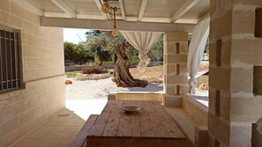 Opções para refeição ao ar livre