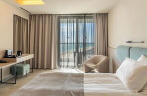 Deluxe Double Room, Balcony, Partial Sea View
