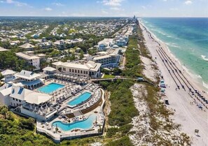 Exterior - Where every day feels swimsuit-worthy at Bikini Bottom / Gulf Front Beach Club/ Golf Cart/ 4 Bikes (Santa Rosa Beach)