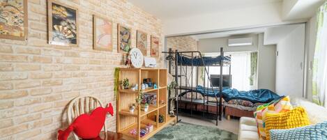 1 chambre, fer et planche à repasser, Wi-Fi, draps fournis