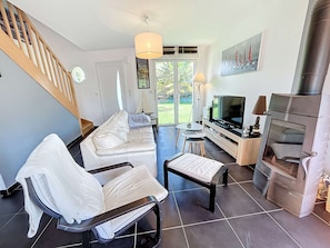 TV - Quiet house, near tennis, 3 bedrooms, terrace, Wi-Fi, parking (Jullouville)