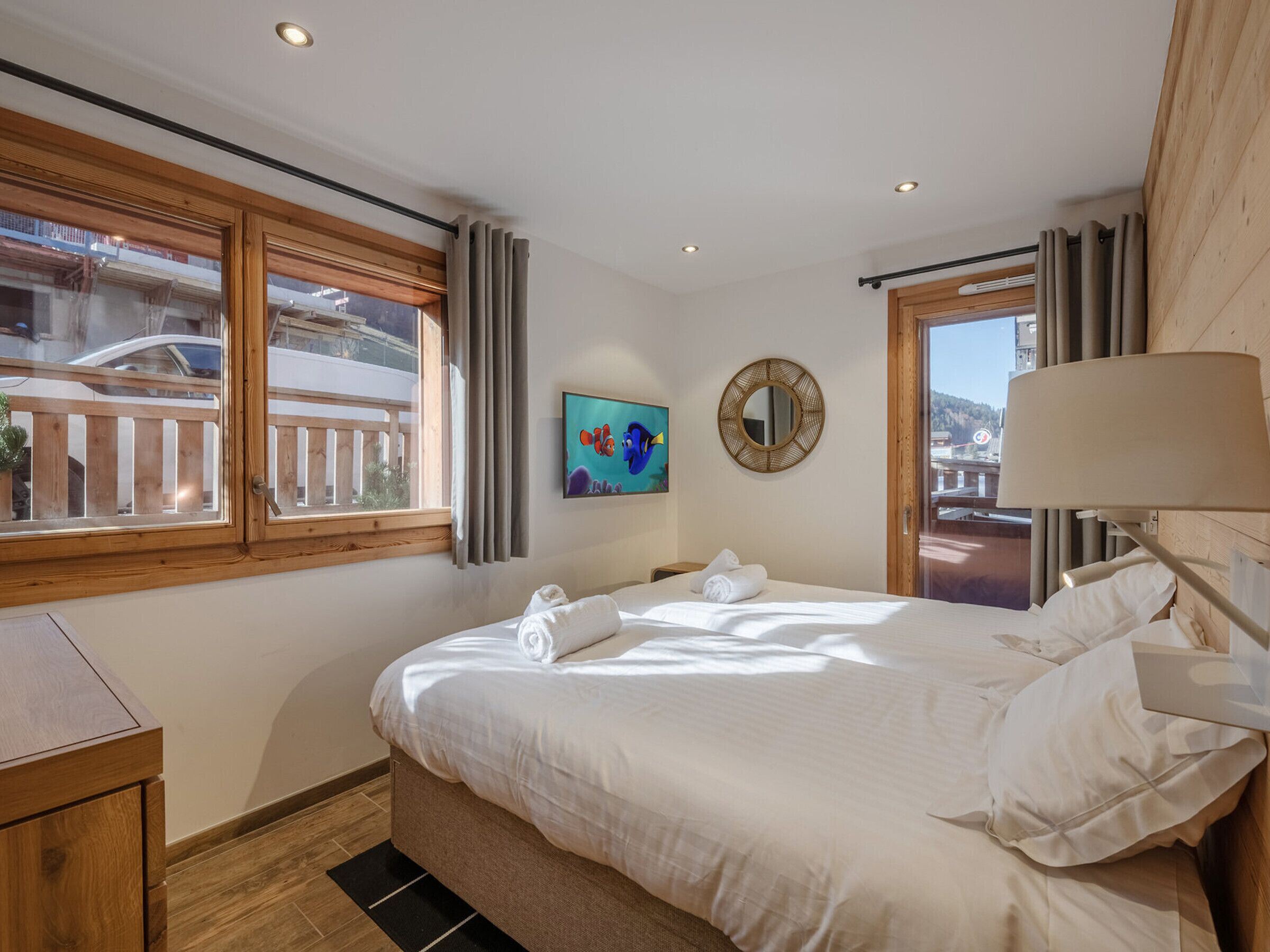 2 bedrooms, free WiFi, bed sheets, wheelchair access