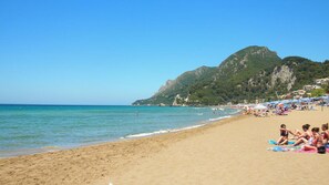 Beach - Holiday House Near the Beach of Ermones and Mirtiotissa in Vatos Corfu (Corfu)