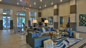 Lobby - Landing | Incredible 1BD, Pool, Clubhouse (Spring)