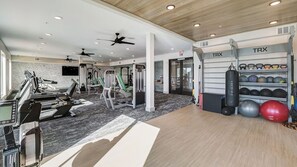 Fitness facility - Landing | Stylish 1BD, Gym, Pool (Jacksonville)