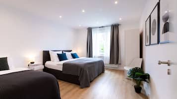 2 bedrooms, iron/ironing board, travel crib, WiFi