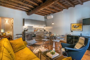 Living area - Ripense, the quiet Trastevere (Roma)