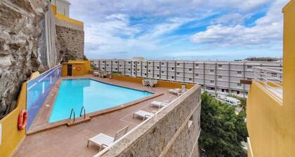 Patalavaca Beach Apartment | Pool | Terrace