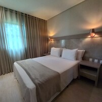 In-room safe, blackout curtains, free WiFi