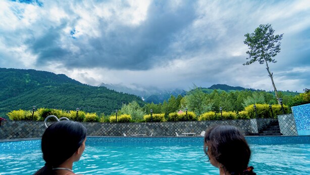 Outdoor pool - The Allure Grand Resort  (Manali)