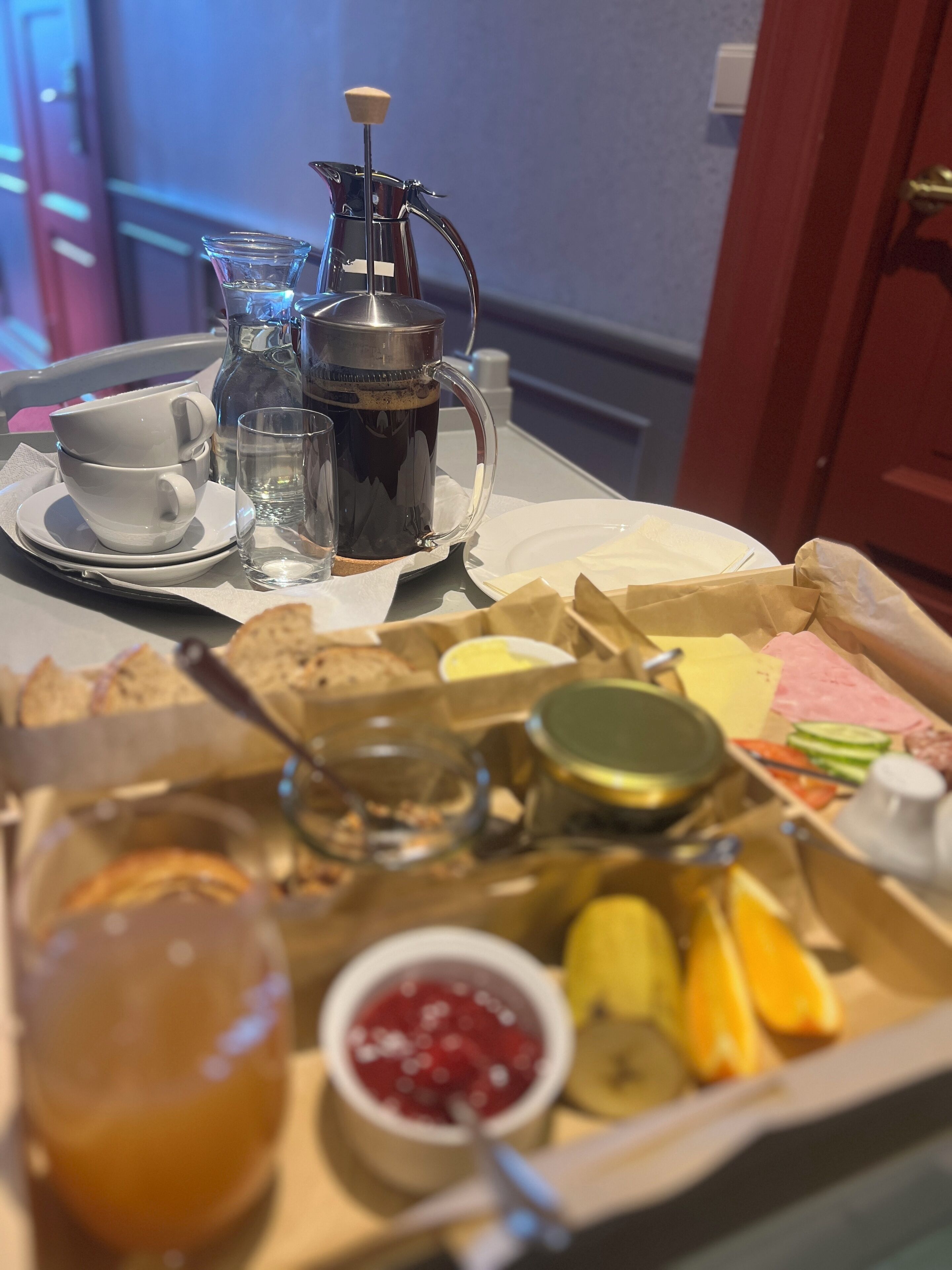 In-room dining