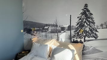 Chambre Double, vue parc