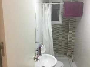 Secadora de cabello, jabón, shampoo, papel de baño 