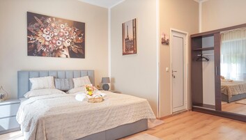 1 habitación, wifi gratis y ropa de cama
