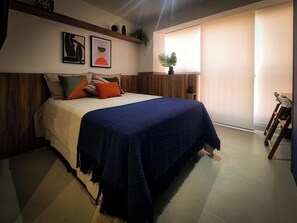 1 chambre, fer et planche à repasser, Wi-Fi, draps fournis