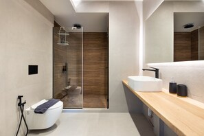 Hair dryer, towels