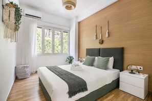 2 bedrooms, iron/ironing board, free WiFi, bed sheets - Mellow 2-Bedroom Apartment in Athens (Greece - Athens)