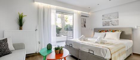 1 Schlafzimmer, Schreibtisch, Bügeleisen/Bügelbrett, kostenloses WLAN