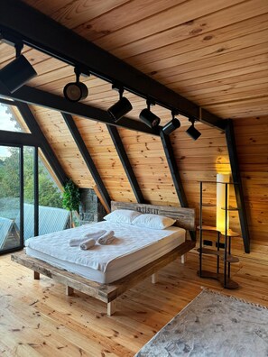 Familie chalet, uitzicht op bergen | 1 slaapkamer, gratis wifi