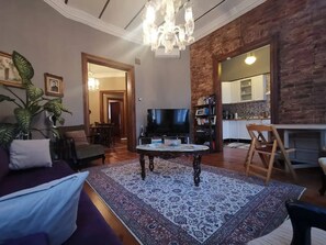 Living area - 20 steps to Galata Tower, 2nd and 3rd floor in the same building (Istanbul)