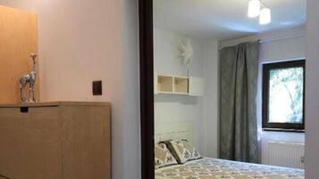 1 soverom, strykejern/-brett, wi-fi og sengetøy