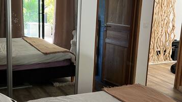 1 chambre, fer et planche à repasser, Wi-Fi, draps fournis