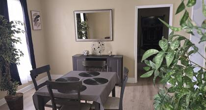 Charming 3-bedroom house with fitness room, and jacuzzi andWiFi in Lorain