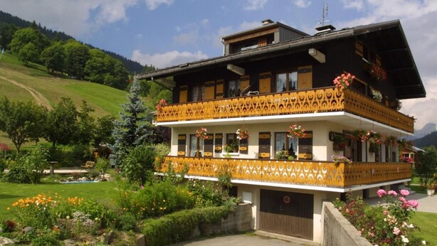 Unclassified image, 1 of 19, button - Wifi, 100m from ski slopes, 1st floor, balcony, parking, ski locker, 32m², Les Gets (Les Gets)
