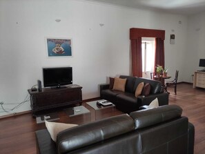 Living area - Spacious flat with private terrace in Birgu 1min away from the boats to Valleta (Birgu)